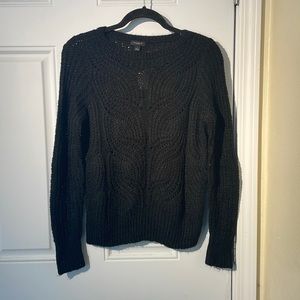 Ann Taylor Factory Black Sweater